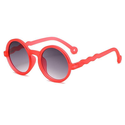 Gafas de Sol Infantiles Redondas con Protección UV y Patillas Flexibles - Image 13