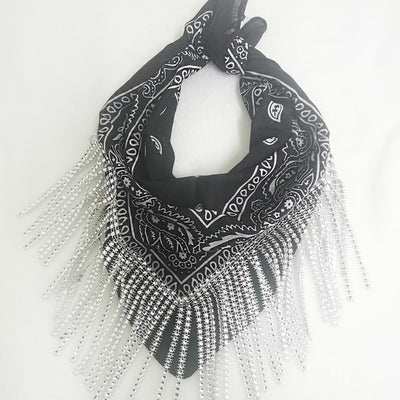 Bandana Franja Strass para Despedida de Soltera - Accesorio Brillante - Image 8