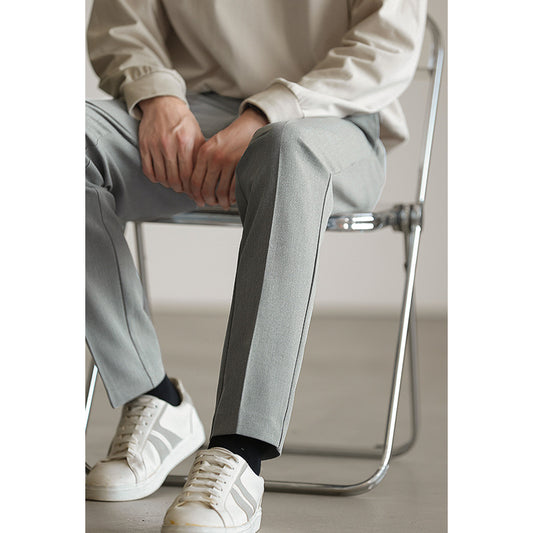 Pantalones de Vestir Ejecutivos Dos Tonos Resistentes a Arrugas - Image 2