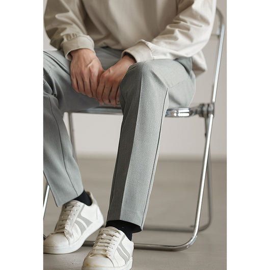 Pantalones de Vestir Ejecutivos Dos Tonos Resistentes a Arrugas - Image 2