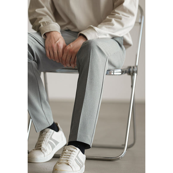 Pantalones de Vestir Ejecutivos Dos Tonos Resistentes a Arrugas