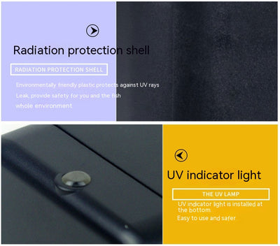 Lámpara UV Esterilizadora con Filtro Integrado para Acuarios - Image 11