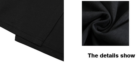 Playera Suelta Estilo Coreano con Abertura Lateral para Hombre - Image 9