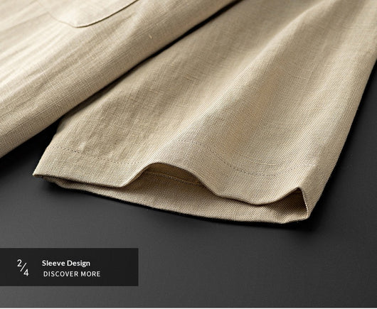 Camiseta Ligera de Lino Ice Silk para Hombre - Image 22