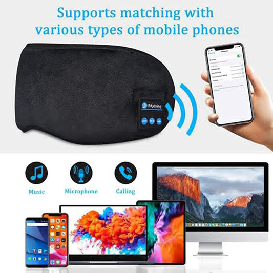 Diadema Bluetooth con Máscara de Dormir y Altavoces Integrados - Image 2