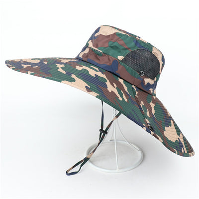 Gorro Camuflado Protector Solar Transpirable para Pesca y Aventura - Image 5