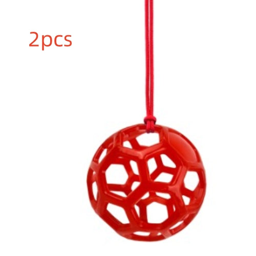 Comedero Colgante Estable con Pelota Juguete para Caballos - Image 11