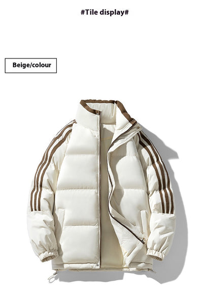 Abrigo Acolchado de Plumón Invierno Premium - Chaqueta Térmica Gruesa - Image 24