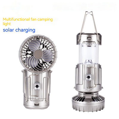 Linterna LED Solar Portátil para Camping con Carga USB - Image 2