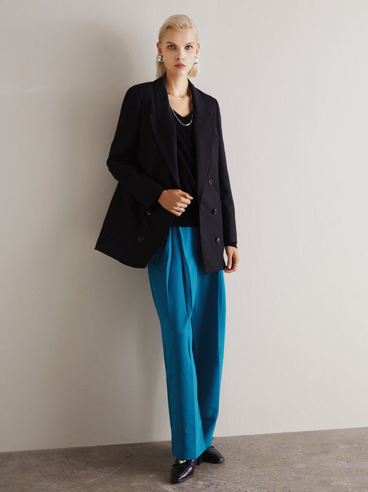 Blazer de Lana para Mujer - Diseño Minimalista y Elegante - Image 2