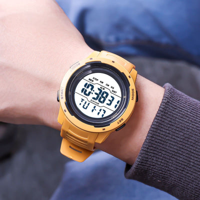 Reloj Electrónico Multifuncional Estilo Coreano para Hombre