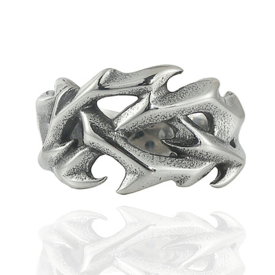 Anillo de Dragón Hueco en Acero Inoxidable Estilo Punk Retro para Hombre - Image 6