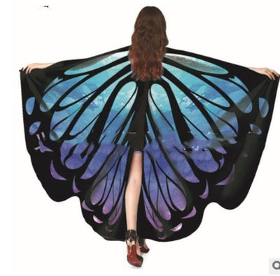 Toalla de Playa Chiffón Estampada con Mariposas - Image 9