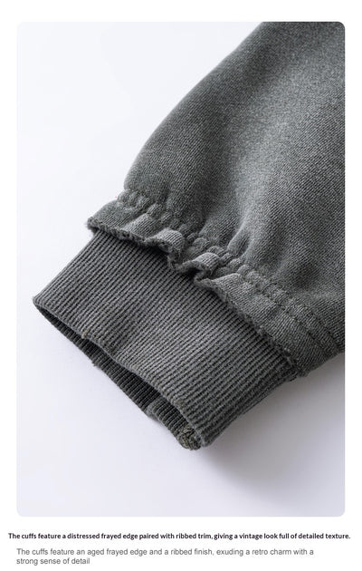 Sudadera Estilo Cardigan con Cierre y Diseño Roto - Image 26