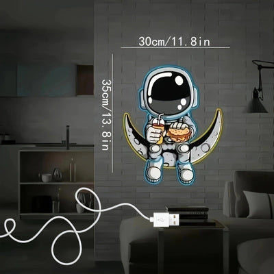 Lámpara de Pared Astronauta Neón LED - Image 4