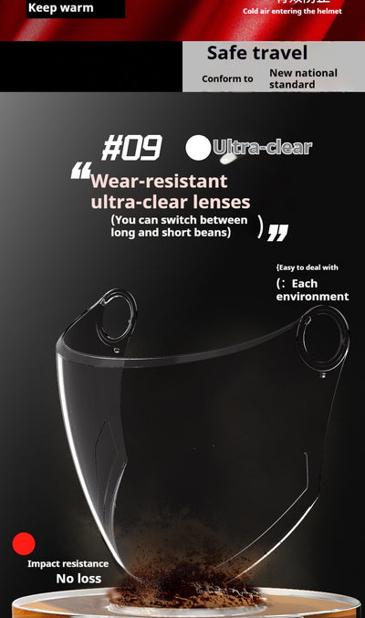 Casco de Moto Eléctrica con Aislamiento Térmico y Protección Contra el Viento - Image 18
