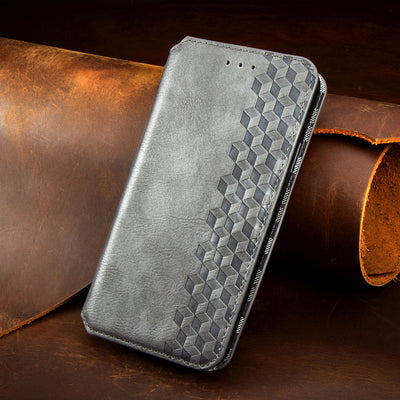 Funda de Cuero Integral para Teléfono - Color Sólido - Image 5