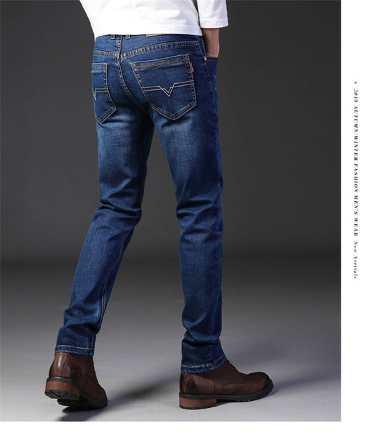 Jeans Ejecutivos de Verano para Hombre - Corte Recto Elástico y Cómodo - Image 12