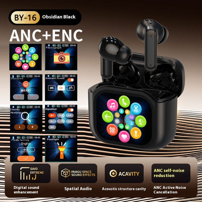 Auriculares Bluetooth In-Ear con Pantalla a Color y Cancelación de Ruido - Image 2