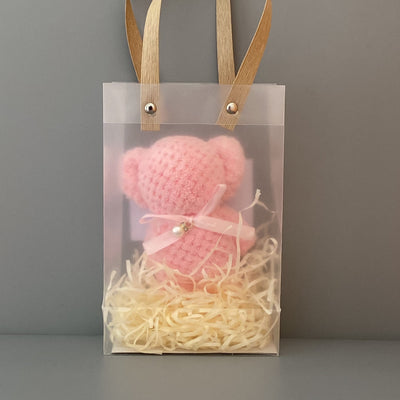 Toalla de Felpa Coral con Osito en Bolsa de Regalo - Image 21
