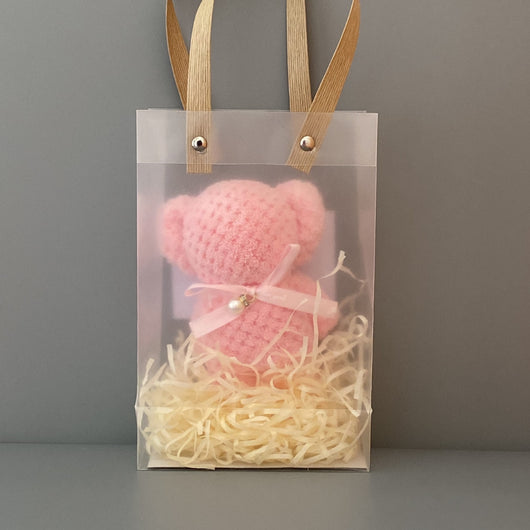 Toalla de Felpa Coral con Osito en Bolsa de Regalo - Image 21