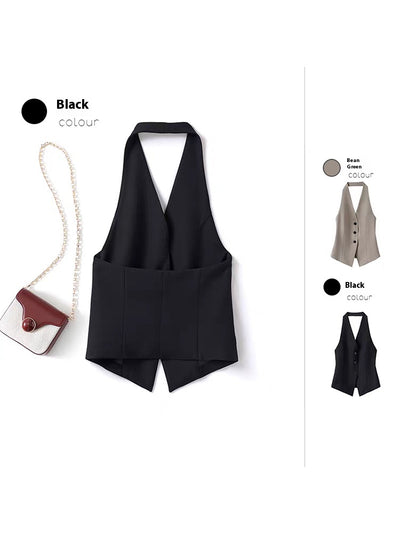 Chaleco Halter Sin Mangas para Mujer - Image 9