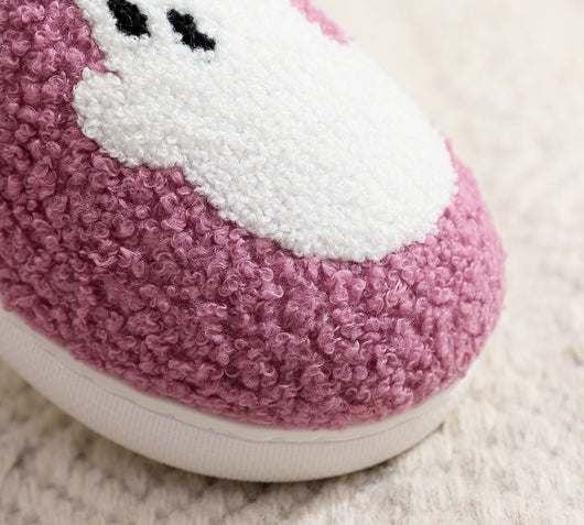 Pantuflas de Algodón Fantasma Halloween Púrpura - Image 12