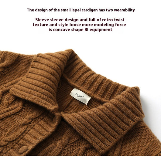 Cardigan Grueso de Algodón Suave - Abrigo Casual Cómodo - Image 14