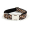 Collar Elegante para Perro con Estampado Leopardo - Accesorios de Moda Canina