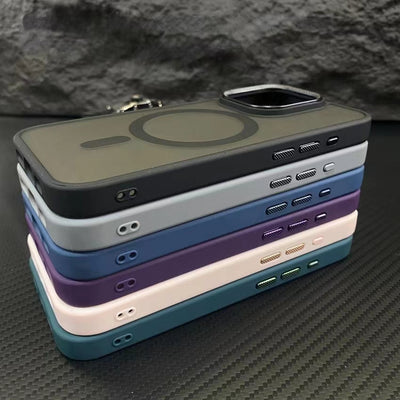 Funda Magnética Transparente Antigolpes con Efecto Esmerilado - Image 15
