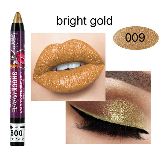 Lápiz de Sombra Ojos Larga Duración - Maquillaje Shimmer Resistente - Image 10