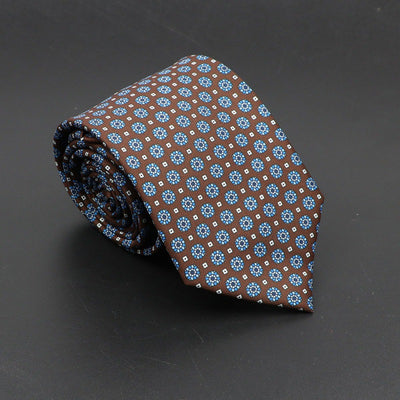 Corbata de Seda Bohemia Suave para Hombre 75mm - Image 5