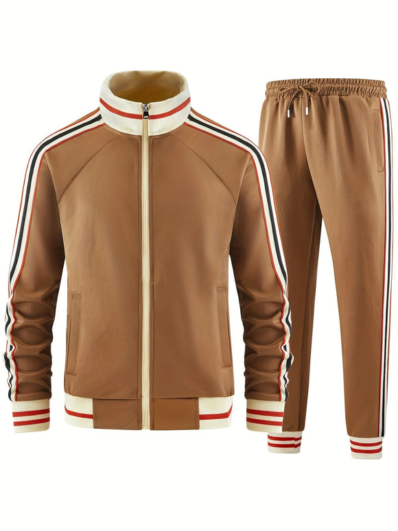 Conjunto Ejecutivo: Cardigan con Cierre y Pantalón Premium