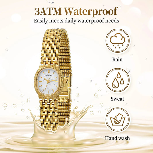 Reloj para Mujer de Lujo Retro Resistente al Agua - Image 2