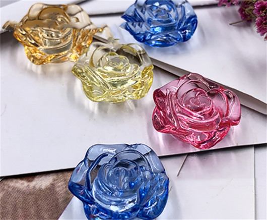 Cuentas de Cristal Transparente AB para Pulseras DIY - Agujero Recto - Image 21