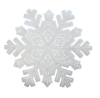 Tapete de Cocina Navideño Copos de Nieve - Image 10