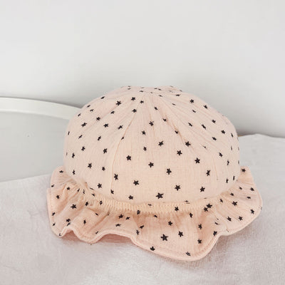 Gorro de Sol Infantil Doble Lunares Estilo Pescador - Image 5