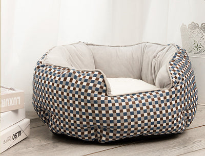 Cama Térmica Octagonal para Mascotas con Lana y Colchoneta Removible - Image 26