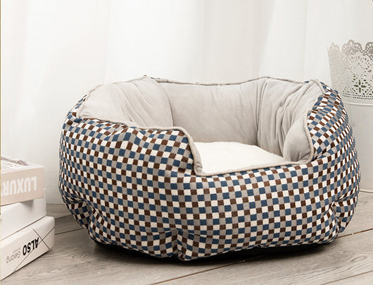 Cama Térmica Octagonal para Mascotas con Lana y Colchoneta Removible - Image 26