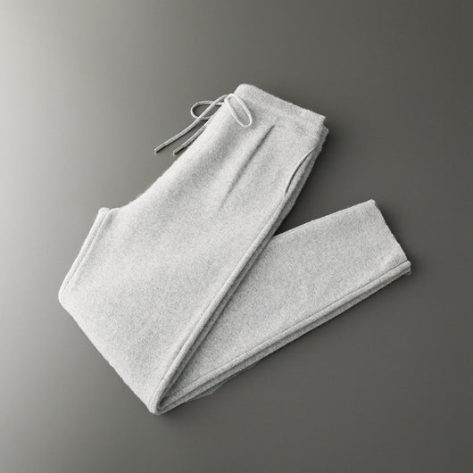 Pantalones Casuales de Cachemira Suelta para Hombre - Image 2