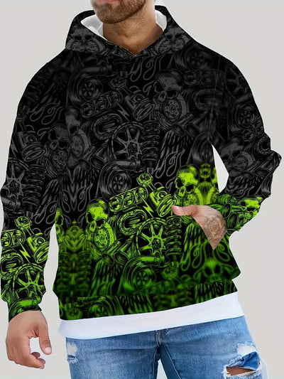 Sudadera con Capucha Casual Versátil para Hombre - Image 20