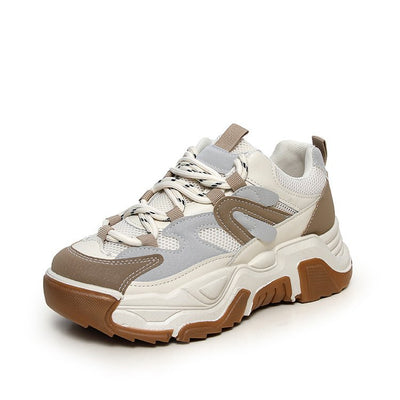 Zapatillas Casuales Mujer Estilo Coreano Malla Transpirable Bloques de Color - Image 7