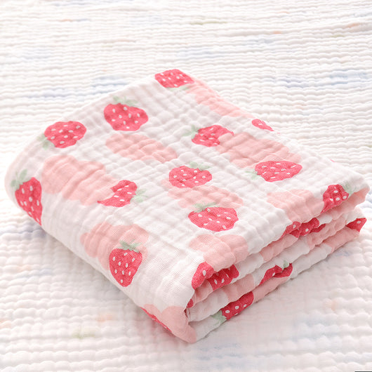 Toalla de Baño para Bebé con Acolchado Seersucker de Seis Capas - Image 70