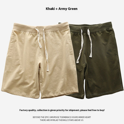 Shorts Casuales Holgados Khaki para Hombre - Comodidad Versátil - Image 24