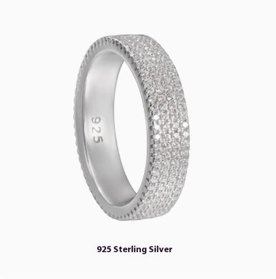 Juego de Anillos de Diamante Hip-hop para Hombre - Diseño Exclusivo - Image 5