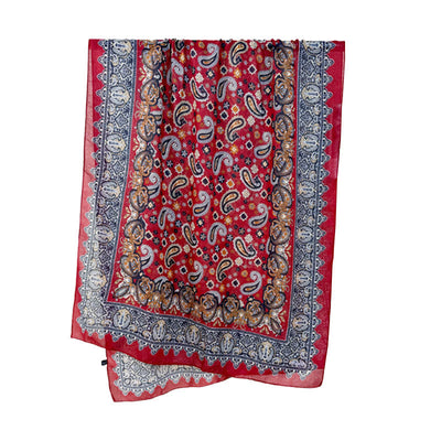 Pañuelo Foulard de Seda Premium con Protección Solar - Diseño Clásico Versátil - Image 14