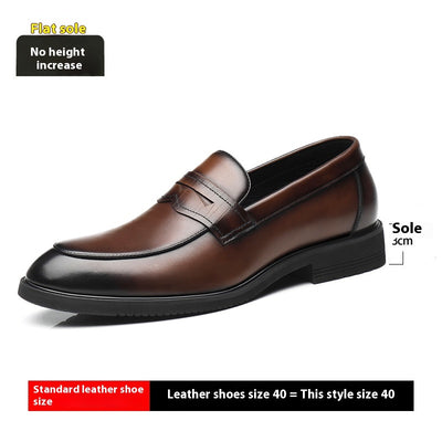 Zapatos de Cuero Premium con Alzada Invisible para Hombre - Elegancia y Confianza - Image 9