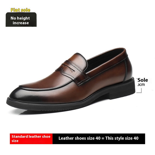 Zapatos de Cuero Premium con Alzada Invisible para Hombre - Elegancia y Confianza - Image 9
