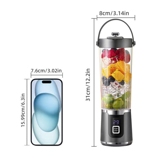 Extractor de Jugo Multifuncional Inalámbrico con Vaso Portátil - Image 5