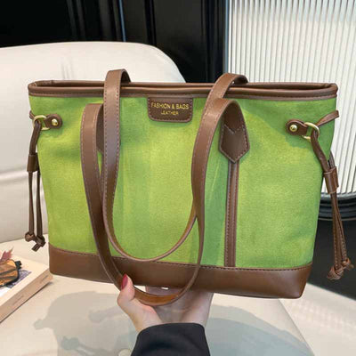 Bolso de Hombro Elegante Textura Premium Tote Ejecutivo